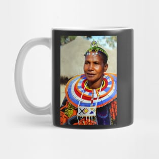 Maasai (or Masai) Woman, East Africa Mug